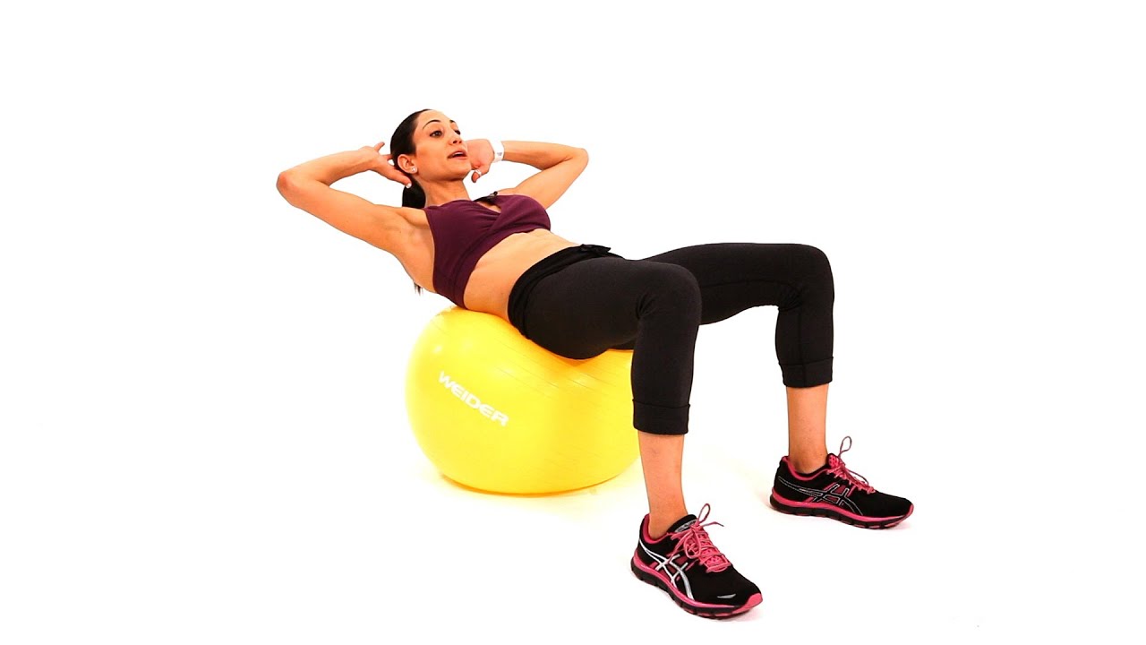 stability ball exercises